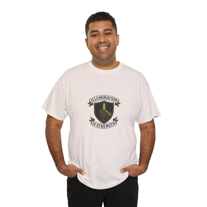 Illumination Is Strength T-Shirt – Military Resilience & Awareness  Tee