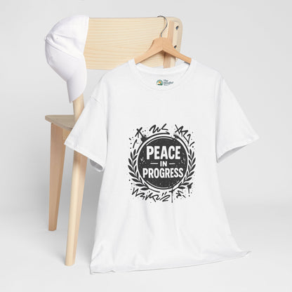 Peace in Progress T-Shirt – Streetwear Mindfulness Tee