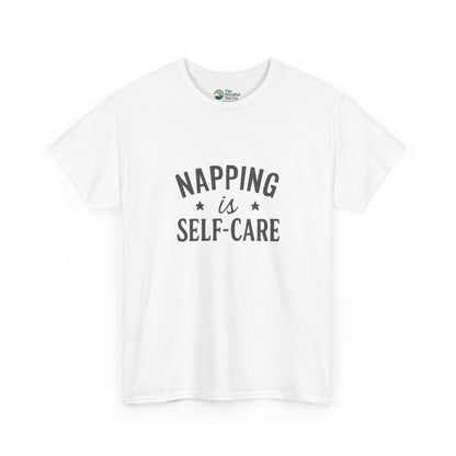 Napping Is Self-Care T-Shirt – Funny Mental Health Tee