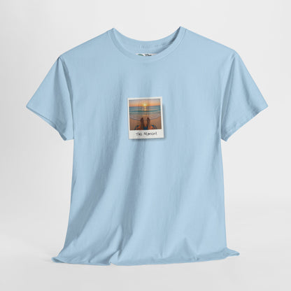 This Moment T-Shirt - Ocean Sunset Mindfulness Tee