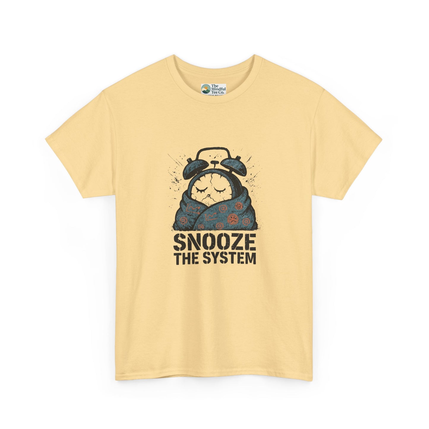 Snooze the System T-Shirt – Anti-Hustle Tee