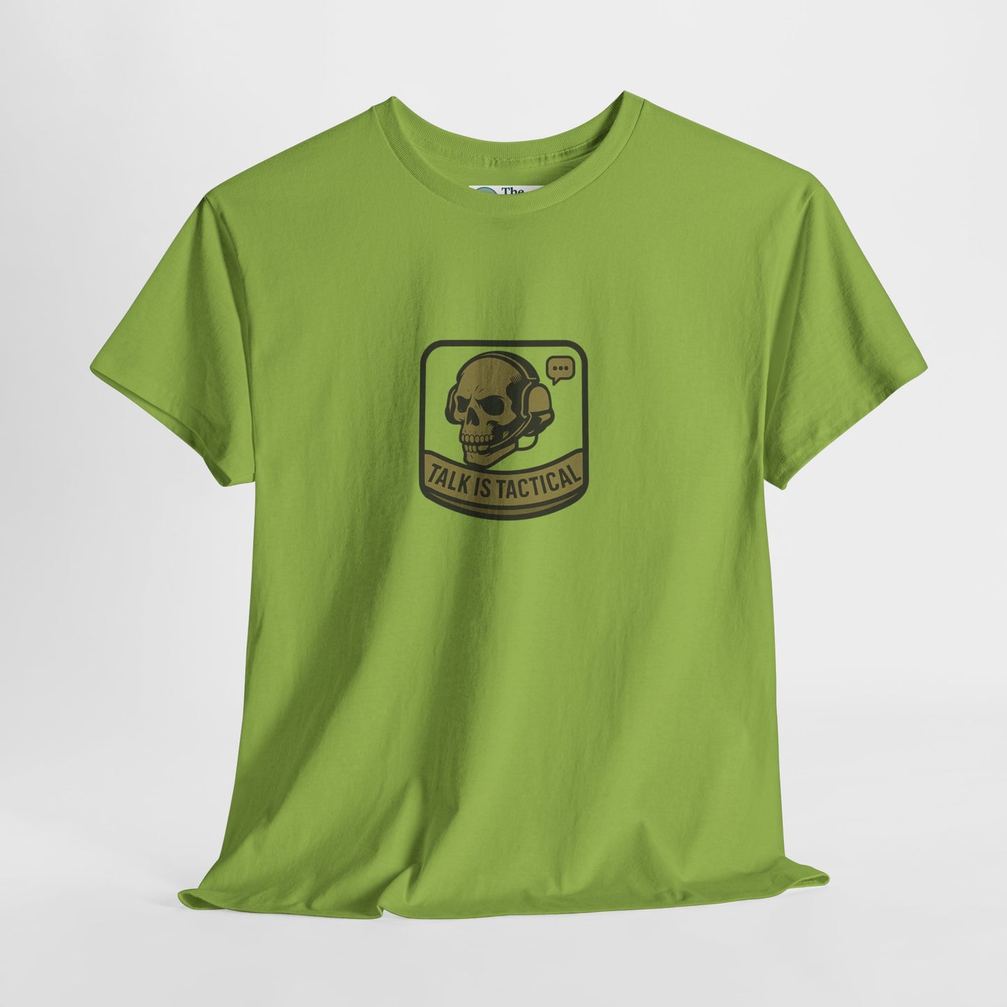 Talk Is Tactical T-Shirt – Military Communication & Resilience  Tee