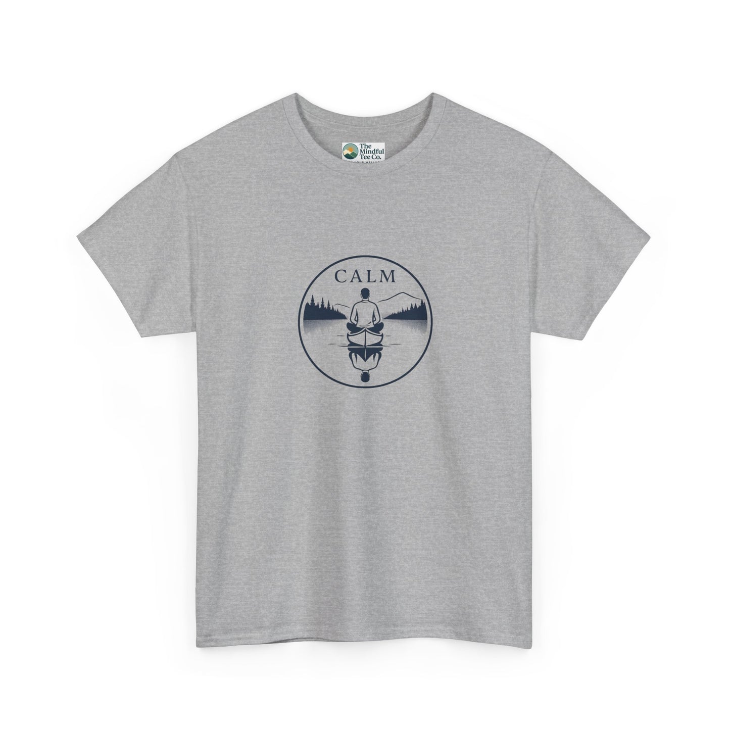 Calm T-Shirt – Minimalist Meditation Tee