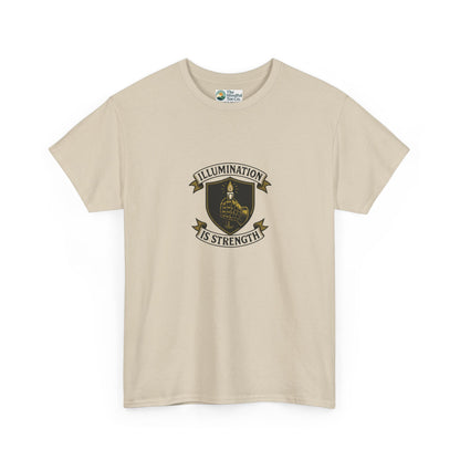 Illumination Is Strength T-Shirt – Military Resilience & Awareness  Tee