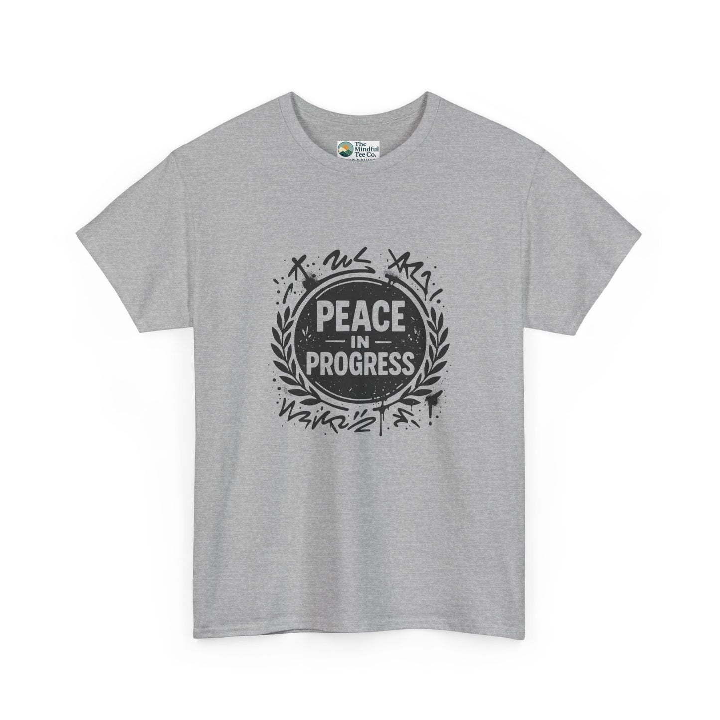 Peace in Progress T-Shirt – Streetwear Mindfulness Tee