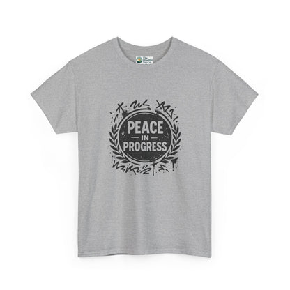Peace in Progress T-Shirt – Streetwear Mindfulness Tee