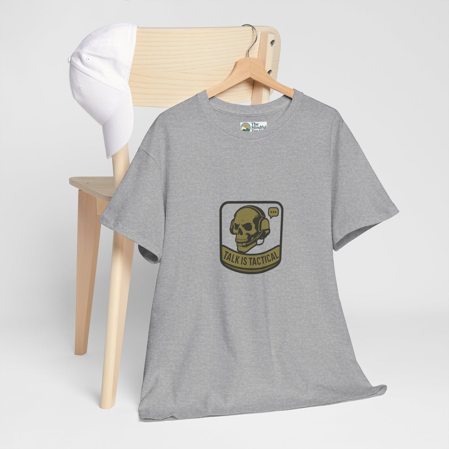 Talk Is Tactical T-Shirt – Military Communication & Resilience  Tee