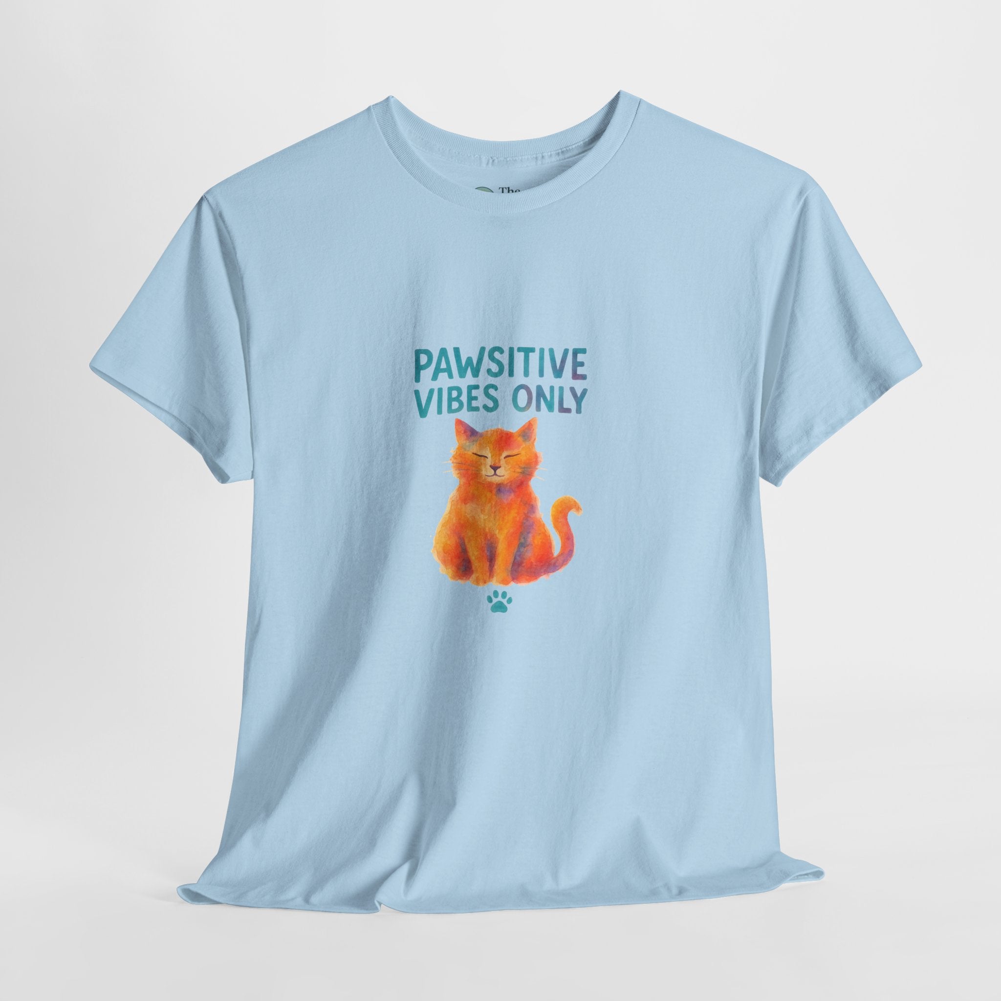 Pawsitive Vibes Only – Cat Comfort Tee