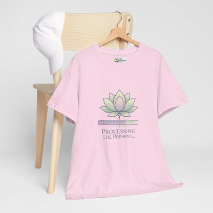 Processing the Present T-Shirt – Mindfulness & Balance Tee