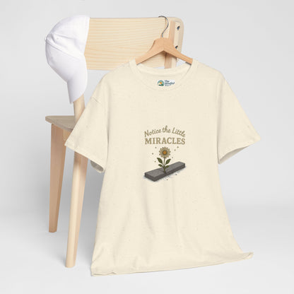 Notice the Little Miracles T-Shirt – Inspirational Mindfulness Tee