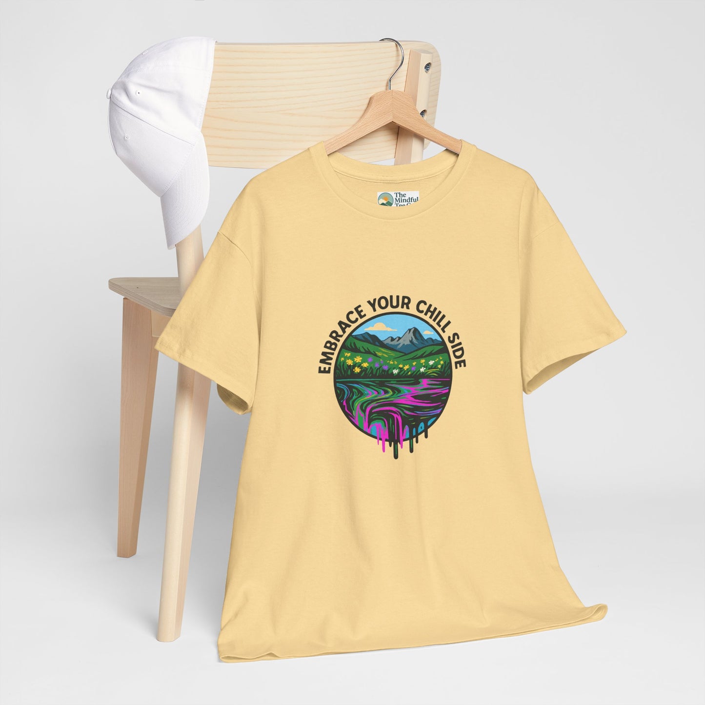 Embrace Your Chill Side T-Shirt - Alpine Meadow Meltdown Tee