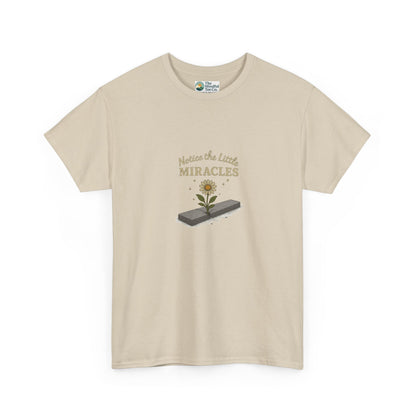 Notice the Little Miracles T-Shirt – Inspirational Mindfulness Tee