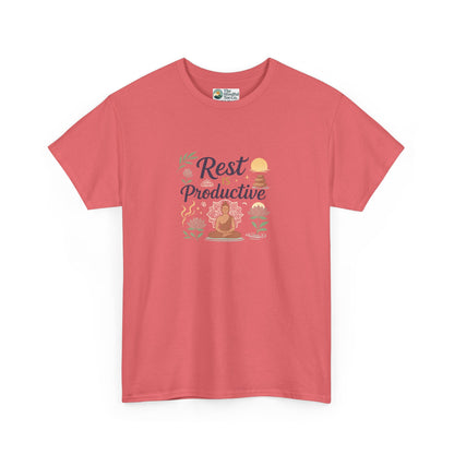 Rest Is Productive T-Shirt – Mindfulness & Meditation Tee