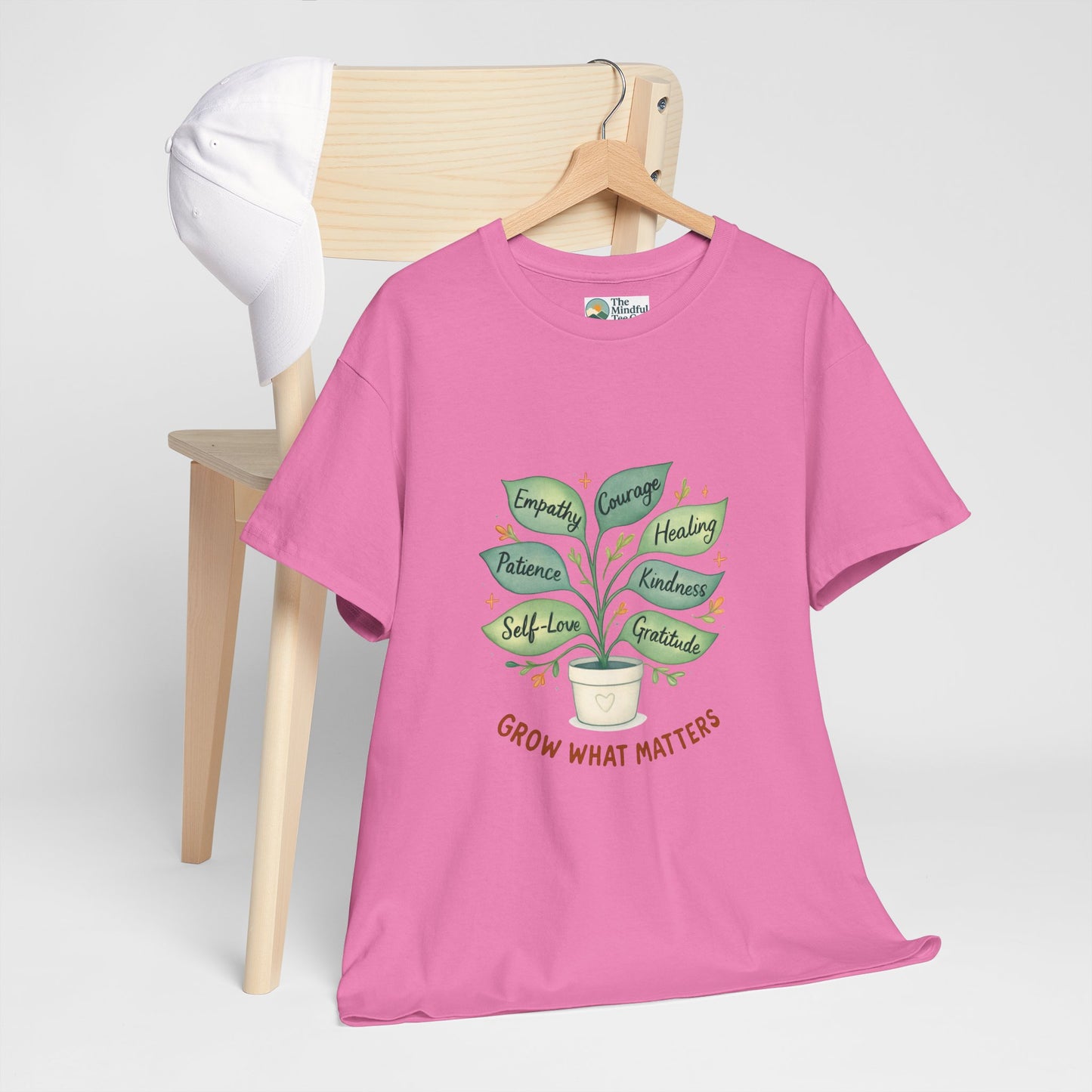 Grow What Matters T-Shirt – Self-Growth  Tee