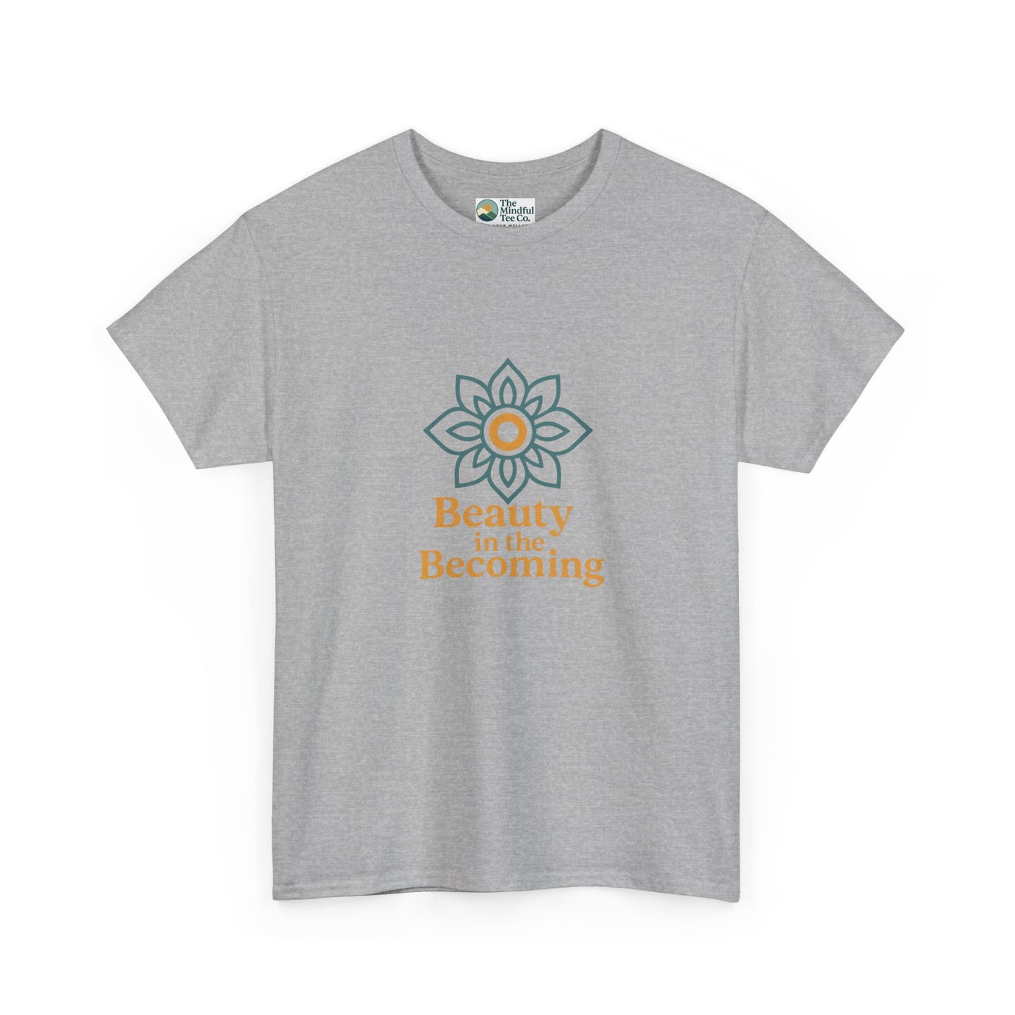 Beauty in the Becoming T-Shirt – Mandala & Mindfulness Growth Tee