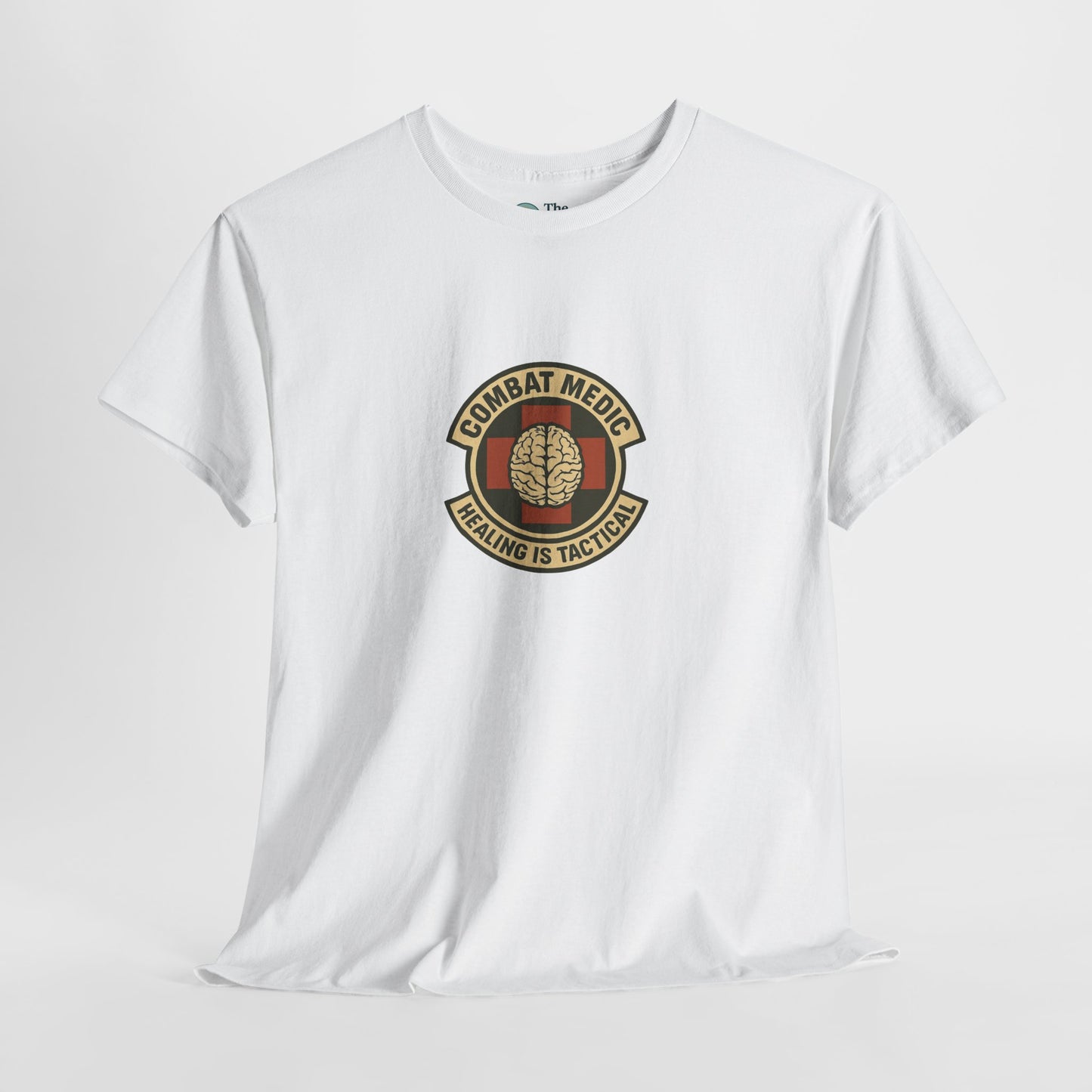 Combat Medic T-Shirt – Healing Is Tactical Graphic Tee