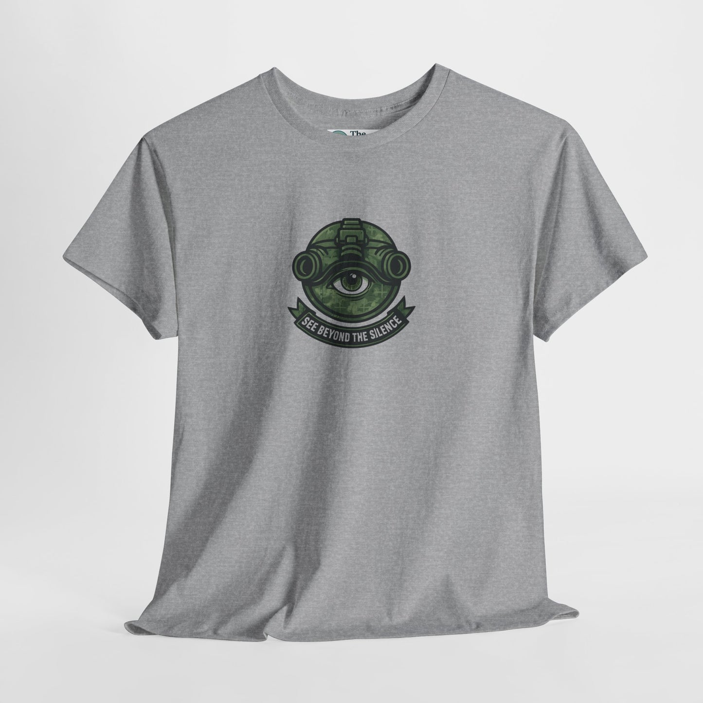 See Beyond the Silence T-Shirt – Military Awareness & Mental Strength  Tee