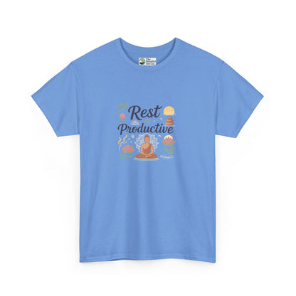 Rest Is Productive T-Shirt – Mindfulness & Meditation Tee