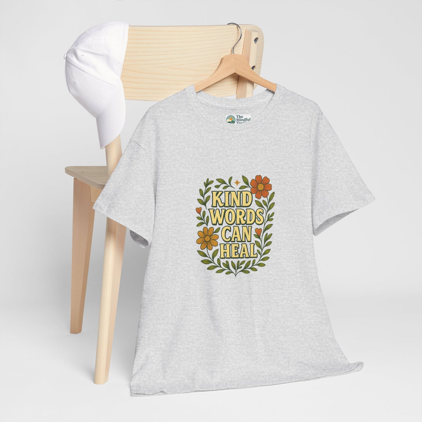 Kind Words Can Heal T-Shirt – Positivity Tee