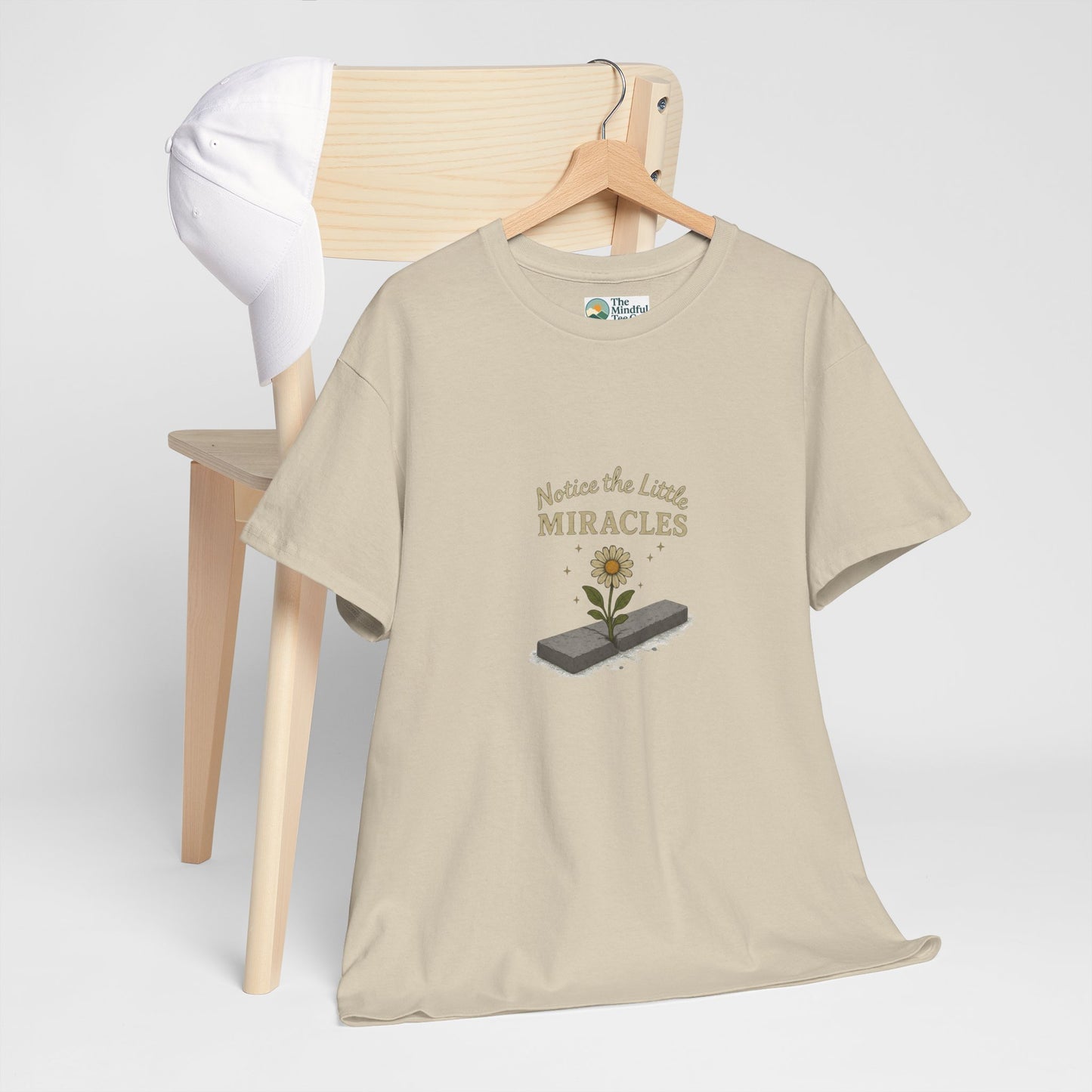 Notice the Little Miracles T-Shirt – Inspirational Mindfulness Tee