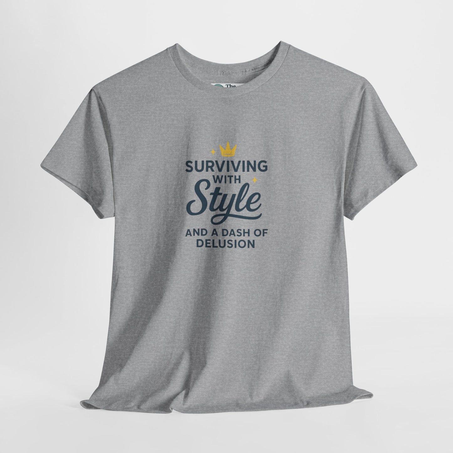 Surviving with Style T-Shirt – Mental Health & Self-Care Tee