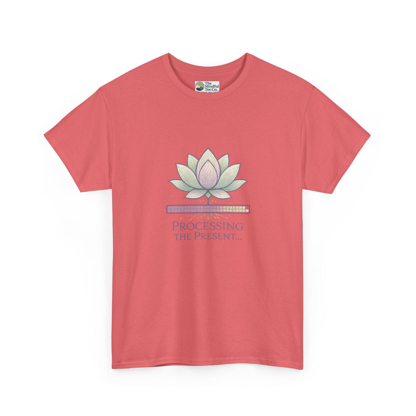 Processing the Present T-Shirt – Mindfulness & Balance Tee