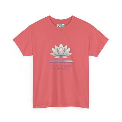 Processing the Present T-Shirt – Mindfulness & Balance Tee