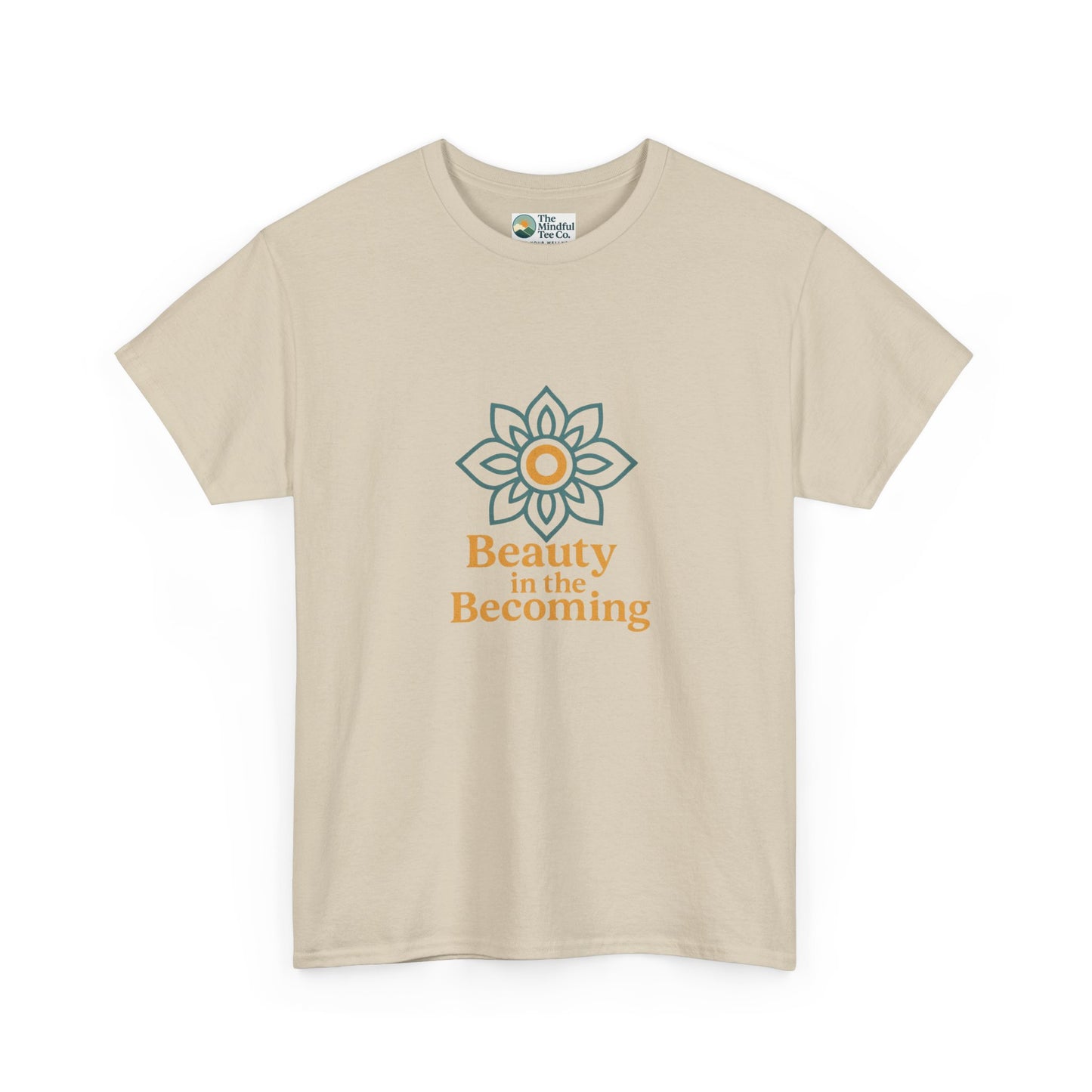 Beauty in the Becoming T-Shirt – Mandala & Mindfulness Growth Tee