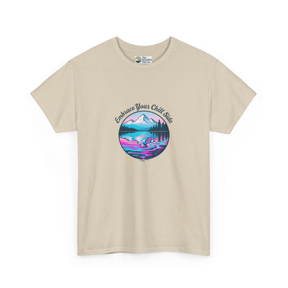 Embrace Your Chill Side T-Shirt– Peace Over Chaos Tee