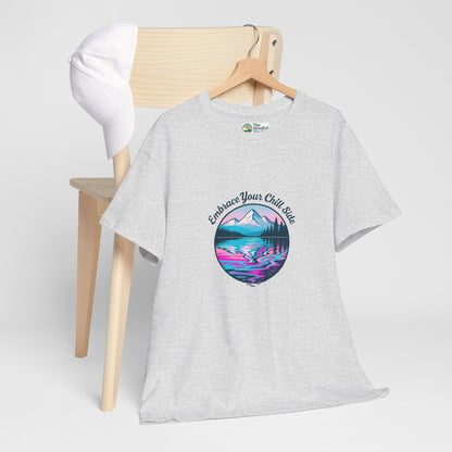 Embrace Your Chill Side T-Shirt– Peace Over Chaos Tee