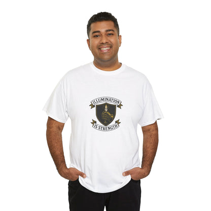 Illumination Is Strength T-Shirt – Military Resilience & Awareness  Tee