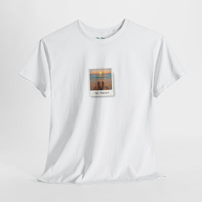 This Moment T-Shirt - Ocean Sunset Mindfulness Tee