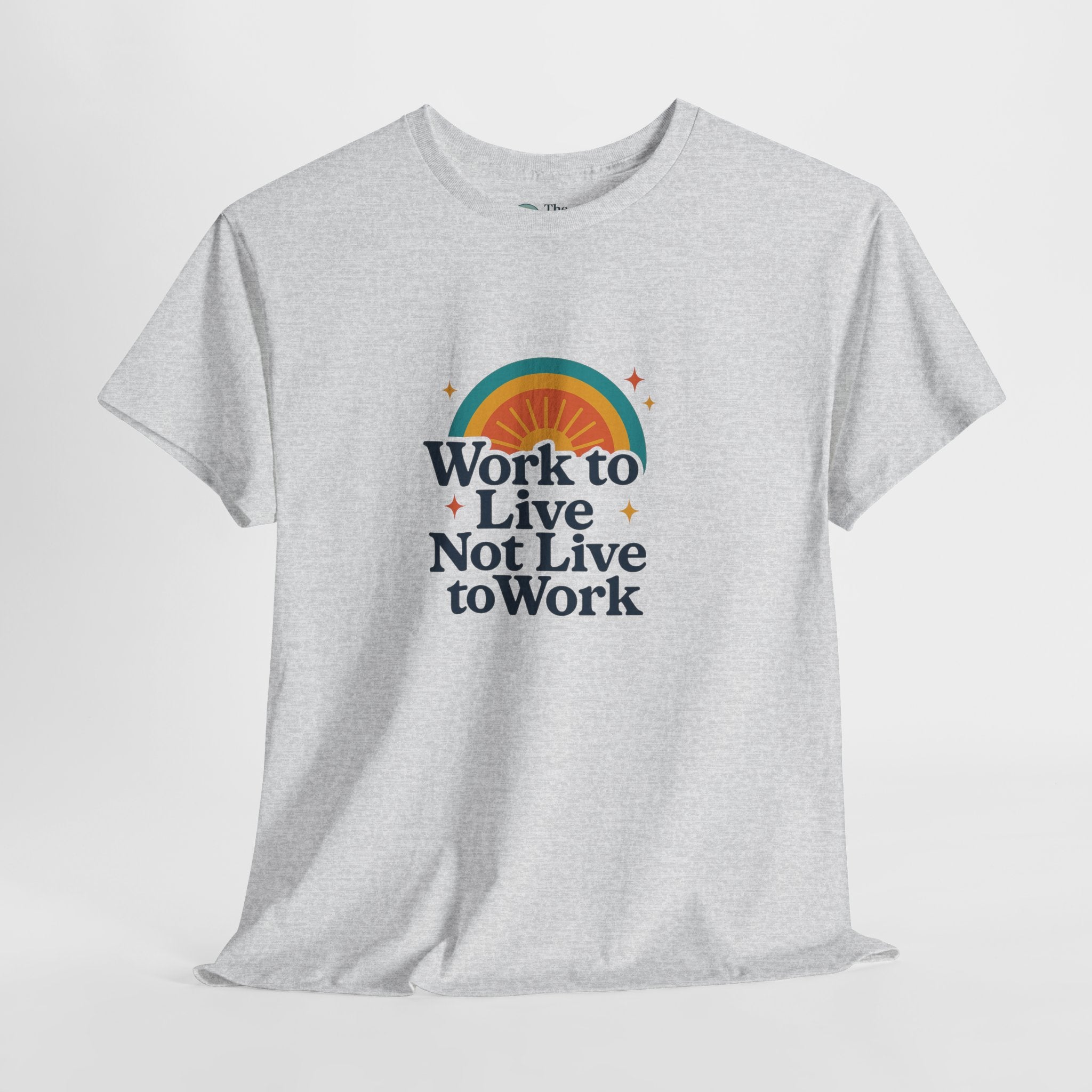 Work to Live – Balance Tee