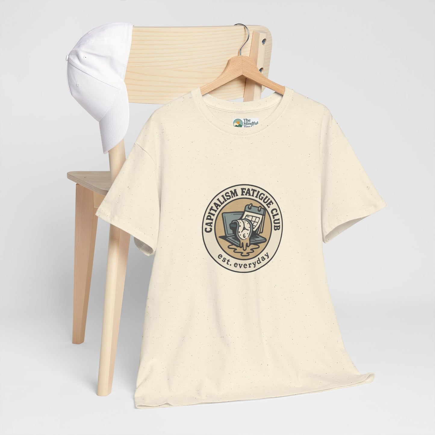 Capitalism Fatigue Club T-Shirt – Burnout Culture Tee
