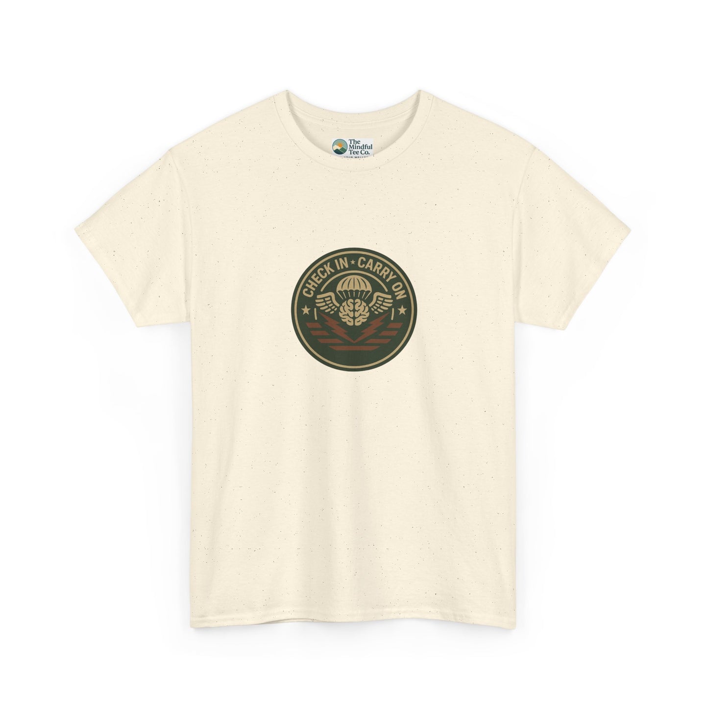 Check In, Carry On T-Shirt - Military Mental Health Tee
