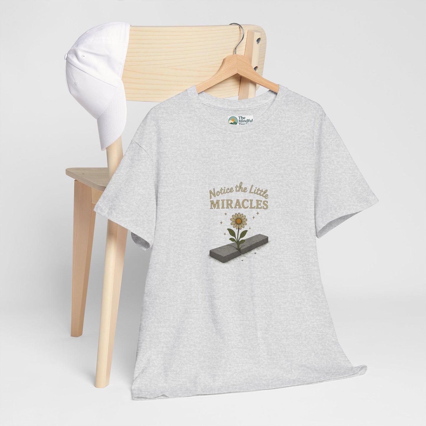 Notice the Little Miracles T-Shirt – Inspirational Mindfulness Tee