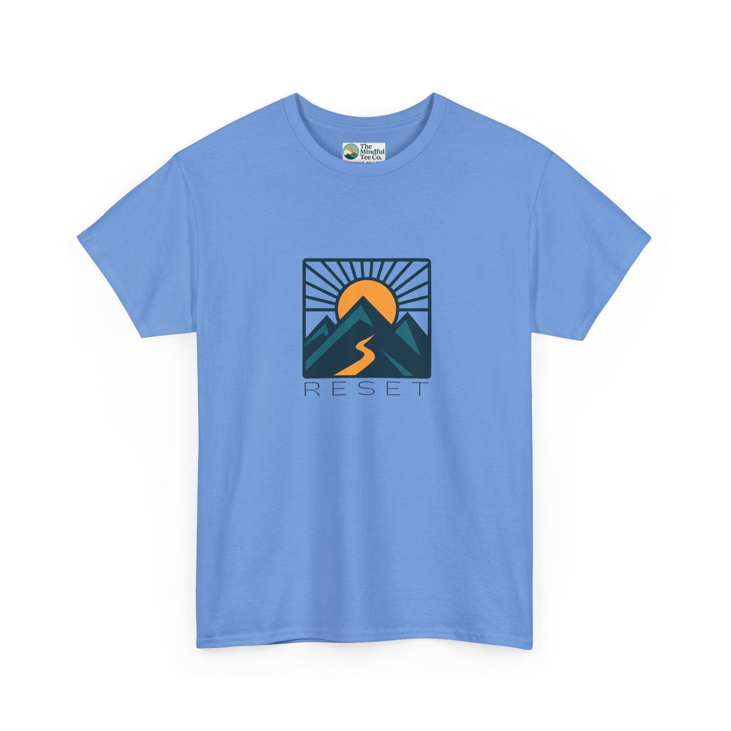 RESET T-Shirt – Motivational Sunrise Tee