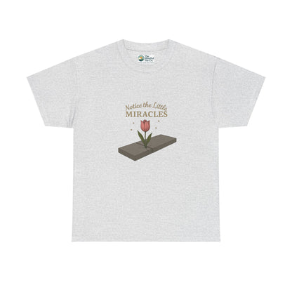 Notice the Little Miracles T-Shirt – Inspirational Mindfulness Tee