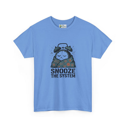Snooze the System T-Shirt – Anti-Hustle Tee
