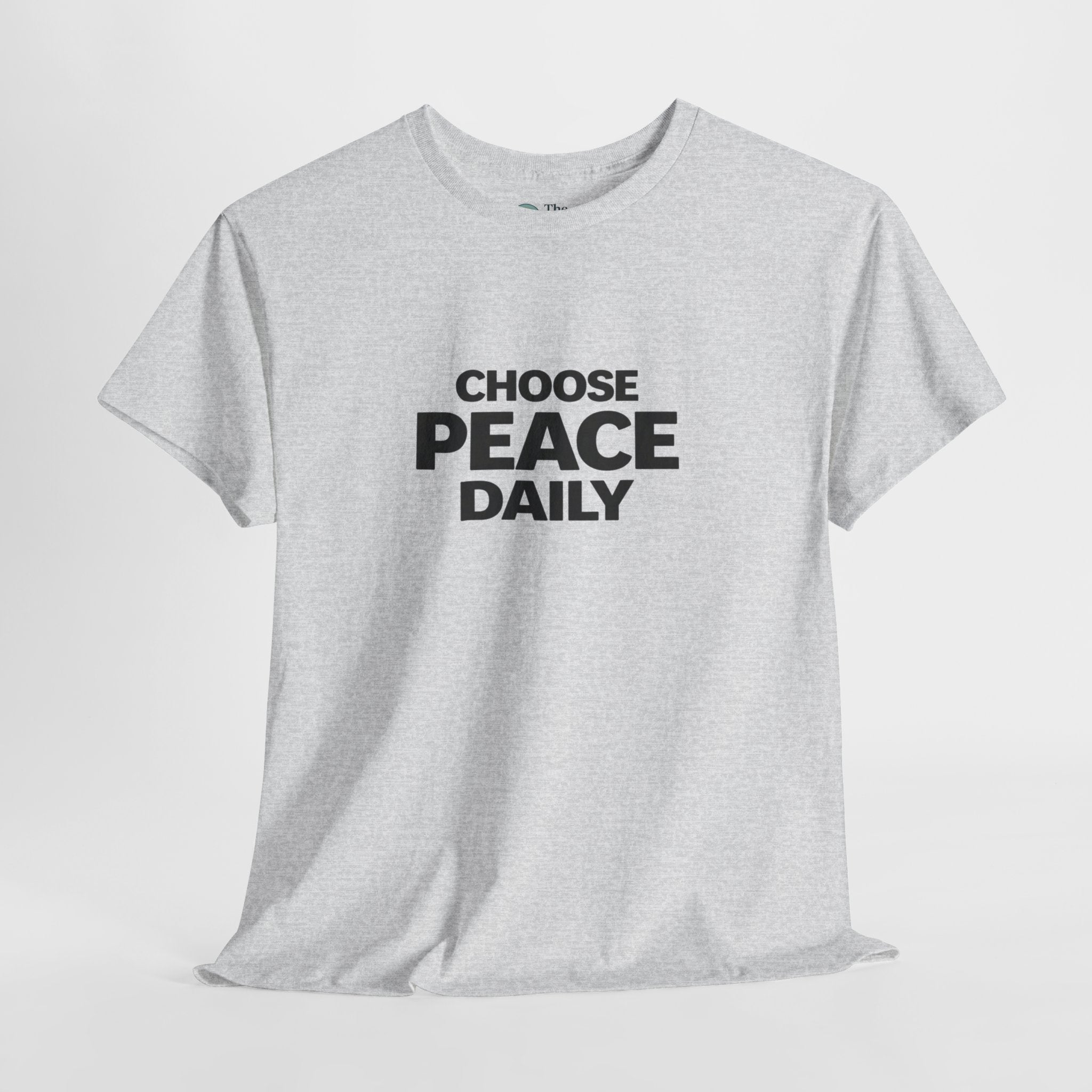 Choose Peace Daily – Mindful Living Tee