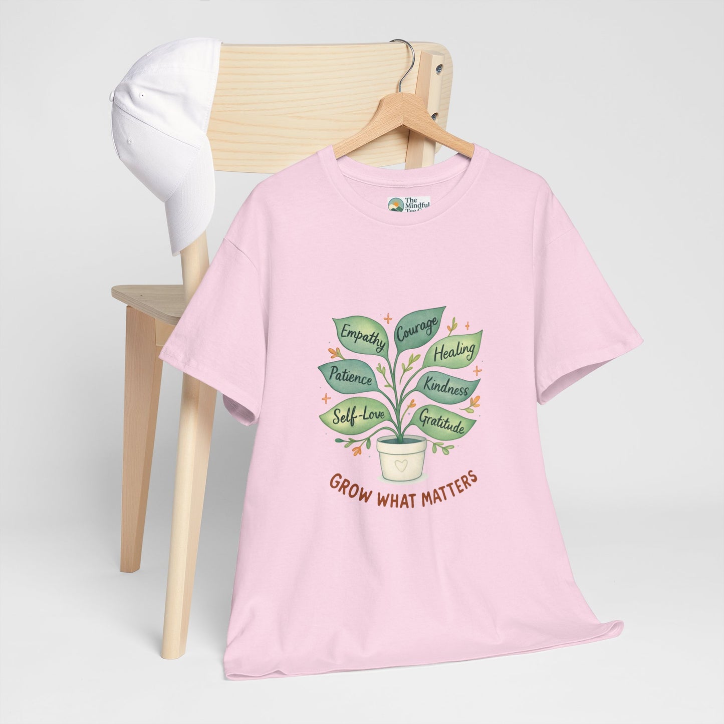 Grow What Matters T-Shirt – Self-Growth  Tee