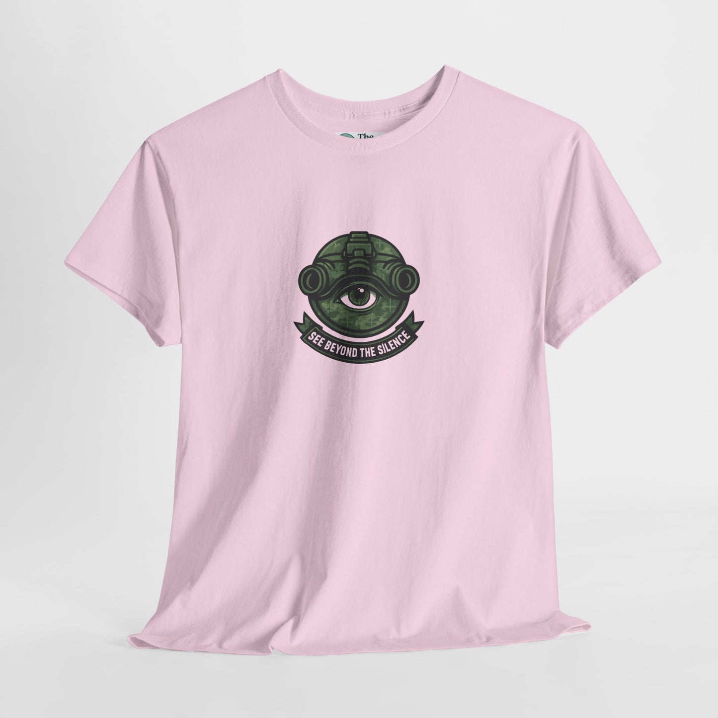 See Beyond the Silence T-Shirt – Military Awareness & Mental Strength  Tee