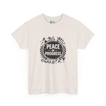 Peace in Progress T-Shirt – Streetwear Mindfulness Tee