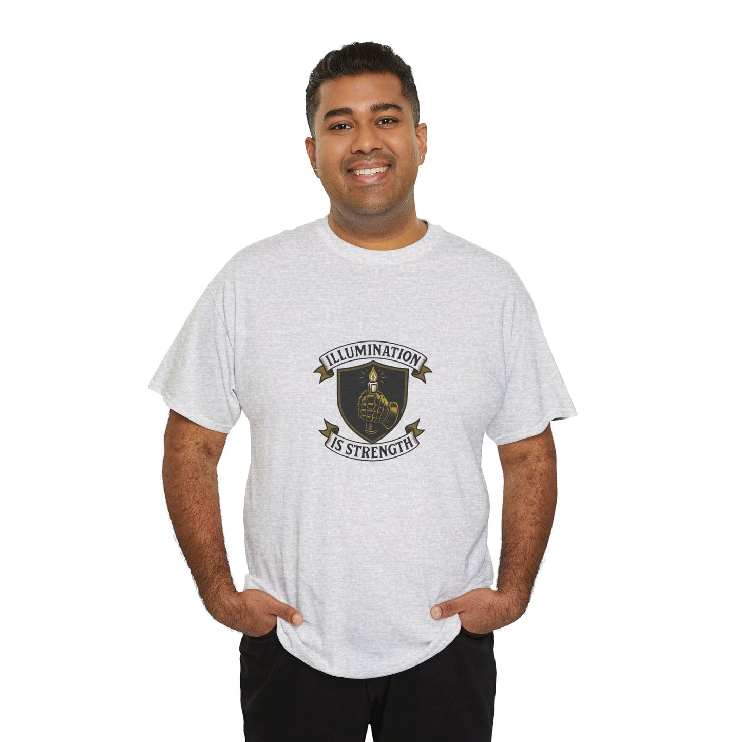 Illumination Is Strength T-Shirt – Military Resilience & Awareness  Tee