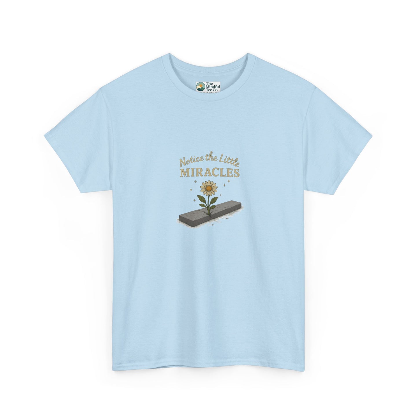 Notice the Little Miracles T-Shirt – Inspirational Mindfulness Tee