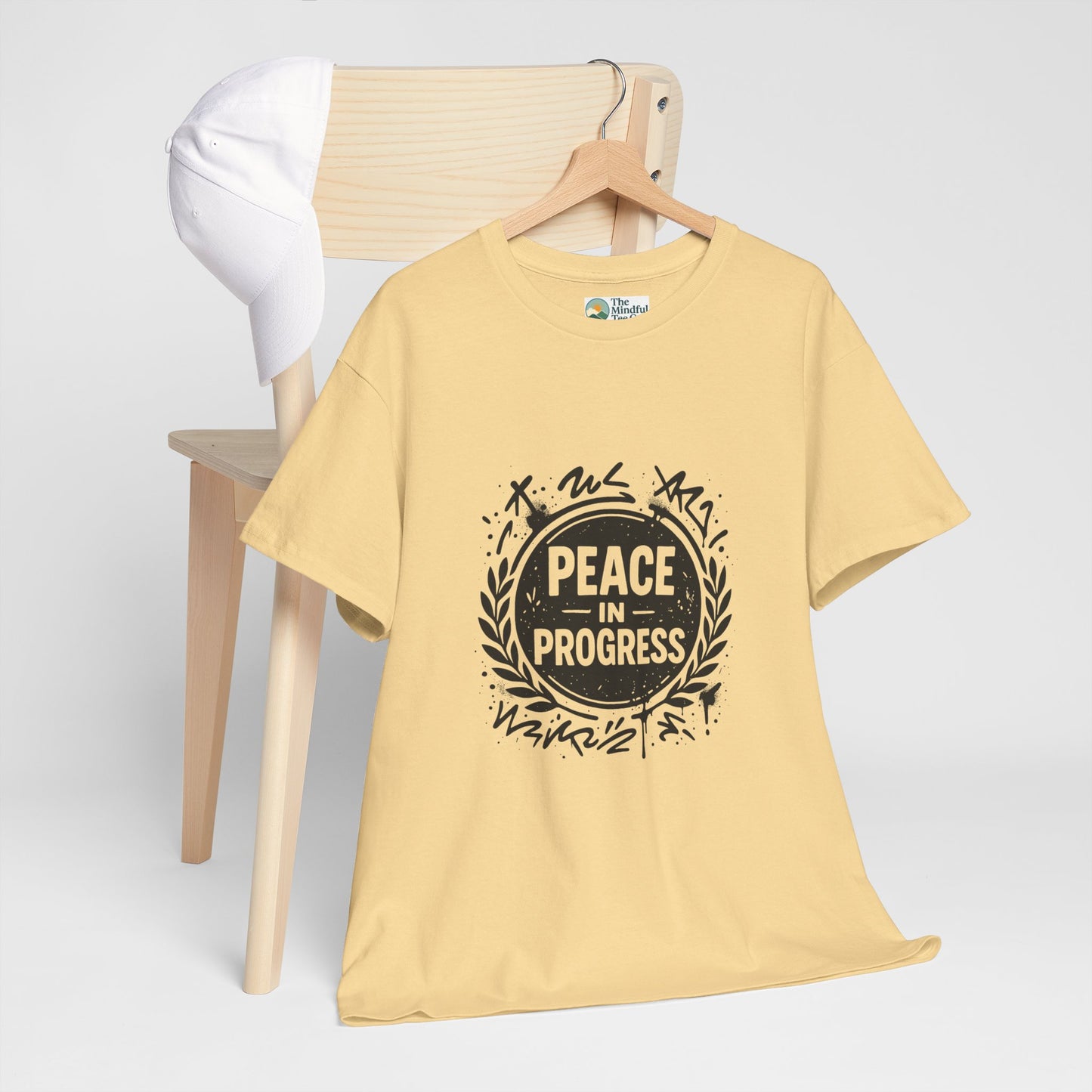 Peace in Progress T-Shirt – Streetwear Mindfulness Tee