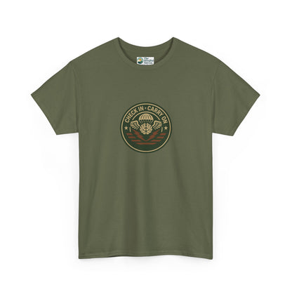 Check In, Carry On T-Shirt - Military Mental Health Tee