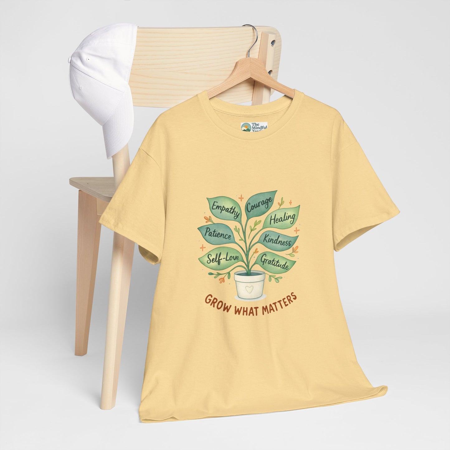Grow What Matters T-Shirt – Self-Growth  Tee