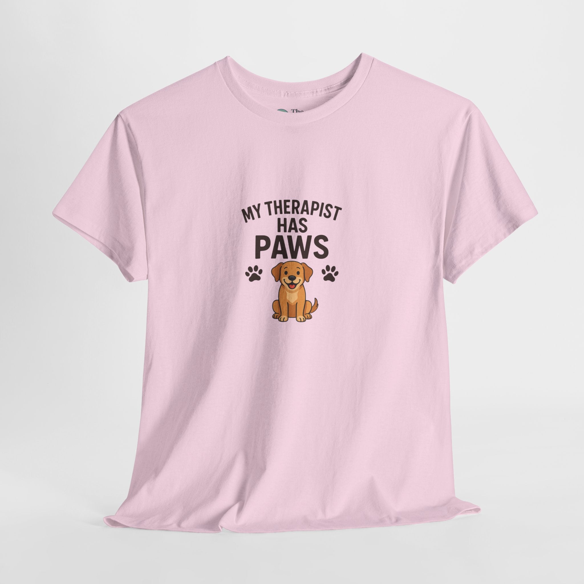 My Therapist Has Paws – Dog Comfort Tee