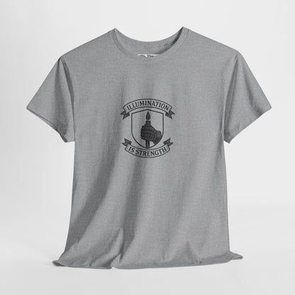 Illumination Is Strength T-Shirt – Military Resilience & Awareness  Tee